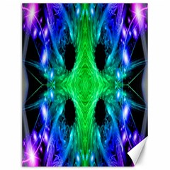 Alien Snowflake Canvas 12  X 16  (unframed) by icarusismartdesigns