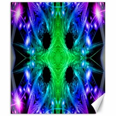 Alien Snowflake Canvas 20  X 24  (unframed)