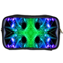 Alien Snowflake Travel Toiletry Bag (two Sides)