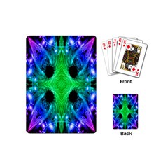 Alien Snowflake Playing Cards (mini)