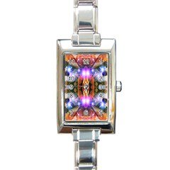 Connection Rectangular Italian Charm Watch