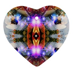 Connection Heart Ornament (two Sides)