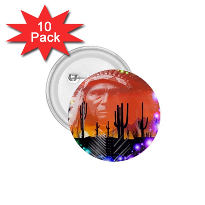 Ghost Dance 1.75  Button (10 pack)