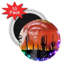 Ghost Dance 2 25  Button Magnet (10 Pack)