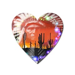 Ghost Dance Magnet (heart)