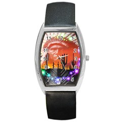 Ghost Dance Tonneau Leather Watch