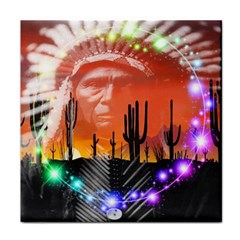 Ghost Dance Face Towel