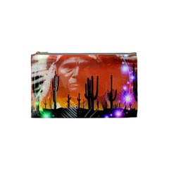 Ghost Dance Cosmetic Bag (small) by icarusismartdesigns