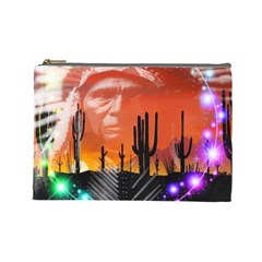 Ghost Dance Cosmetic Bag (large) by icarusismartdesigns