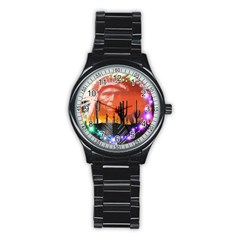 Ghost Dance Sport Metal Watch (black) by icarusismartdesigns