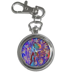 Peacock Key Chain Watch by icarusismartdesigns