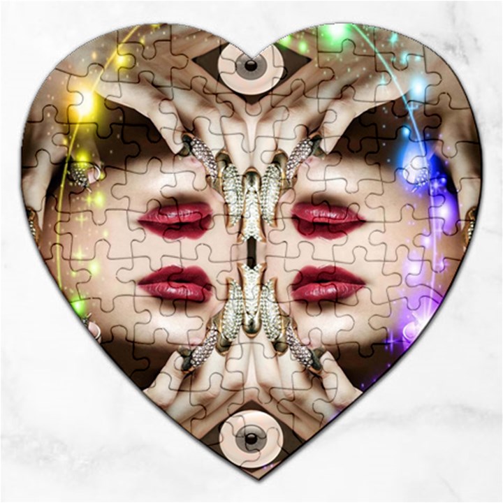 Magic Spell Jigsaw Puzzle (Heart)