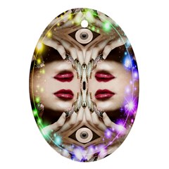 Magic Spell Oval Ornament (two Sides) by icarusismartdesigns