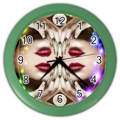 Magic Spell Wall Clock (color)