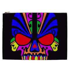 Skull In Colour Cosmetic Bag (xxl)