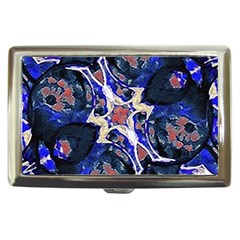 Decorative Retro Floral Print Cigarette Money Case by dflcprints