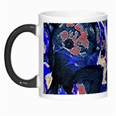 Decorative Retro Floral Print Morph Mug by dflcprints