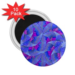 Abstract Deco Digital Art Pattern 2 25  Button Magnet (10 Pack) by dflcprints