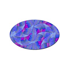 Abstract Deco Digital Art Pattern Sticker 100 Pack (oval)