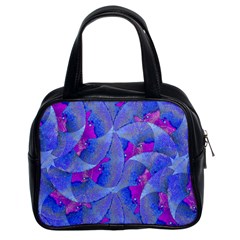 Abstract Deco Digital Art Pattern Classic Handbag (two Sides) by dflcprints