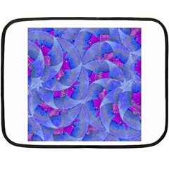 Abstract Deco Digital Art Pattern Mini Fleece Blanket (two Sided) by dflcprints