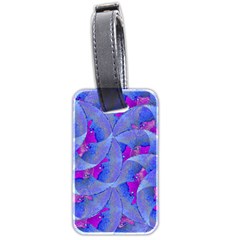 Abstract Deco Digital Art Pattern Luggage Tag (two Sides) by dflcprints