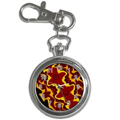 Tribal Summer Nightsdreams Pattern Key Chain Watch by dflcprints