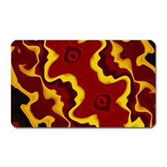 Tribal Summer Nightsdreams Pattern Magnet (rectangular) by dflcprints