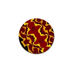 Tribal Summer Nightsdreams Pattern Golf Ball Marker by dflcprints