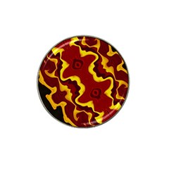 Tribal Summer Nightsdreams Pattern Golf Ball Marker (for Hat Clip) by dflcprints