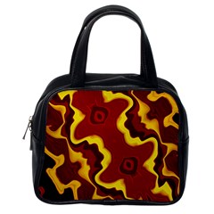 Tribal Summer Nightsdreams Pattern Classic Handbag (one Side) by dflcprints