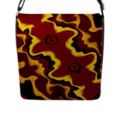 Tribal Summer Nightsdreams Pattern Flap Closure Messenger Bag (large) by dflcprints