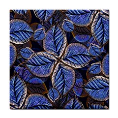 Fantasy Nature Pattern Print Ceramic Tile by dflcprints