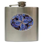 Fantasy Nature Pattern Print Hip Flask Front