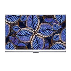 Fantasy Nature Pattern Print Business Card Holder by dflcprints