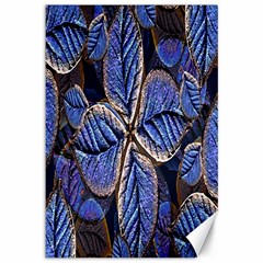 Fantasy Nature Pattern Print Canvas 12  X 18  (unframed) by dflcprints