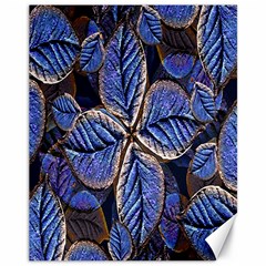 Fantasy Nature Pattern Print Canvas 11  X 14  (unframed)