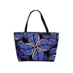 Fantasy Nature Pattern Print Large Shoulder Bag by dflcprints