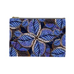 Fantasy Nature Pattern Print Cosmetic Bag (large) by dflcprints