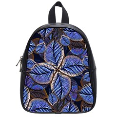 Fantasy Nature Pattern Print School Bag (small) by dflcprints