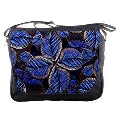 Fantasy Nature Pattern Print Messenger Bag by dflcprints