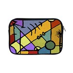 Multicolored Tribal Pattern Print Apple iPad Mini Zippered Sleeve Front