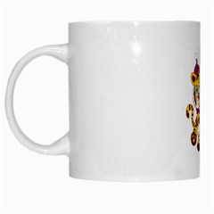 Winter Time Zoo Friends   004 White Coffee Mug by Colorfulart23