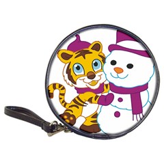 Winter Time Zoo Friends   004 Cd Wallet by Colorfulart23