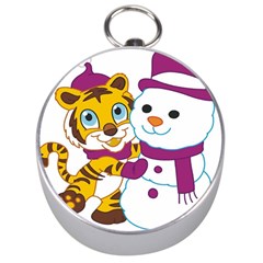 Winter Time Zoo Friends   004 Silver Compass by Colorfulart23