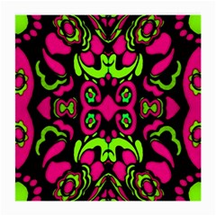 Psychedelic Retro Ornament Print Glasses Cloth (medium) by dflcprints