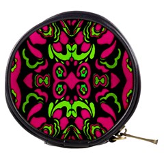 Psychedelic Retro Ornament Print Mini Makeup Case by dflcprints