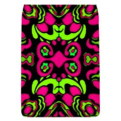 Psychedelic Retro Ornament Print Removable Flap Cover (small) by dflcprints