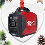 2000W Petrol Inverter Generator Heart Ornament Front