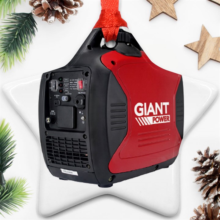 2000W Petrol Inverter Generator Star Ornament (Two Sides)